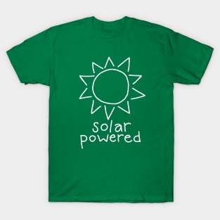 Solar Powered (white) T-Shirt